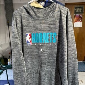 Jordan Hornets Gray Sweatshirt